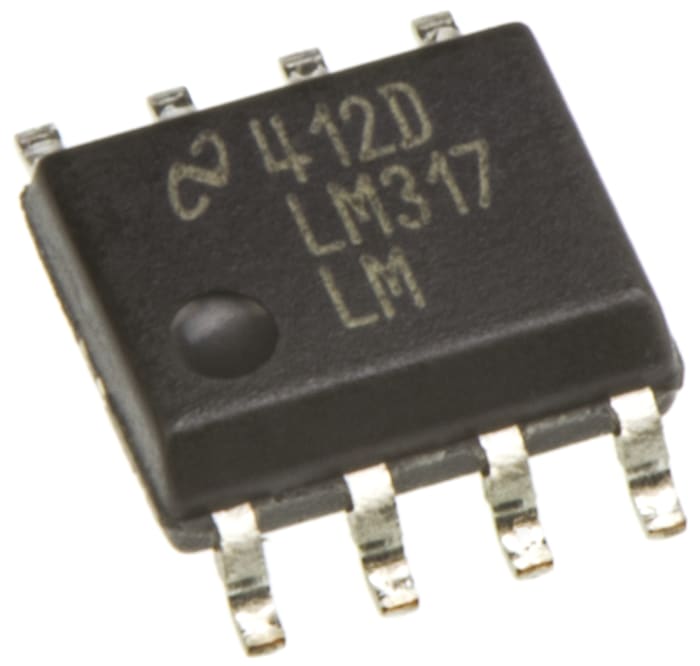 Régulateur de tension LM317LM/NOPB, 100mA, SOIC, 8 broches.