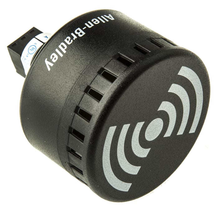 Allen Bradley 855P Series Panel Mount Siren, 12 → 24 V ac/dc, 105dB at 1 m, IP65, AC, DC