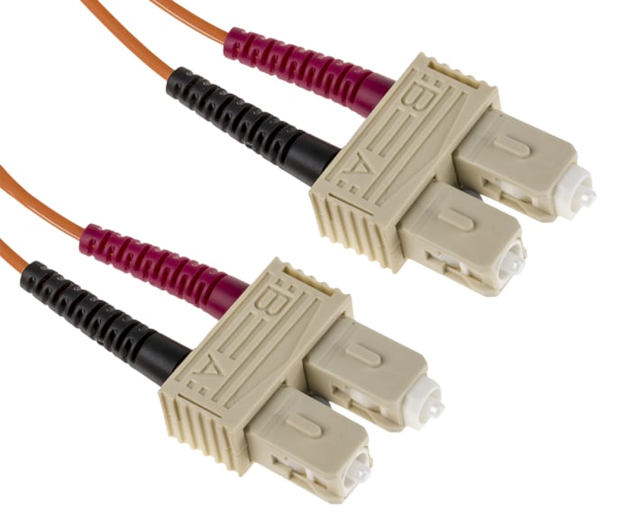 SC-SC patchlead OM2 Duplex Orange 5m