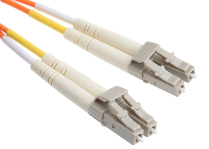 Câble fibre optique RS PRO, Longueur 10m, avec connecteur / LC, Multi-mode