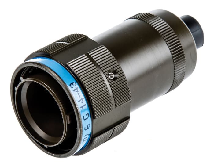 Amphenol Socapex Straight, Cable Mount, Plug- Single Port Type A 2.0 IP68 USB Connector