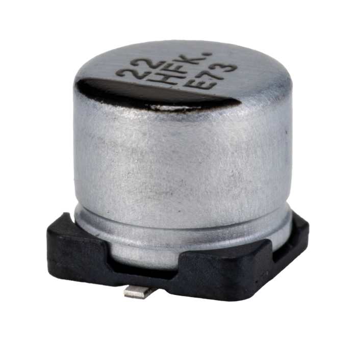 Panasonic 22μF Aluminium Electrolytic Aluminium Electrolytic Capacitor 50V dc, Surface Mount - EEEFK1H220P