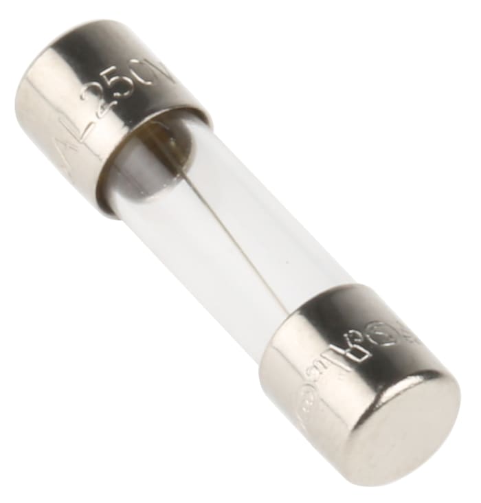 Eaton 5A F Glass Cartridge Fuse, 5 x 20mm