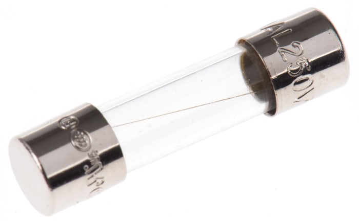 Eaton 1A F Glass Cartridge Fuse, 5 x 20mm
