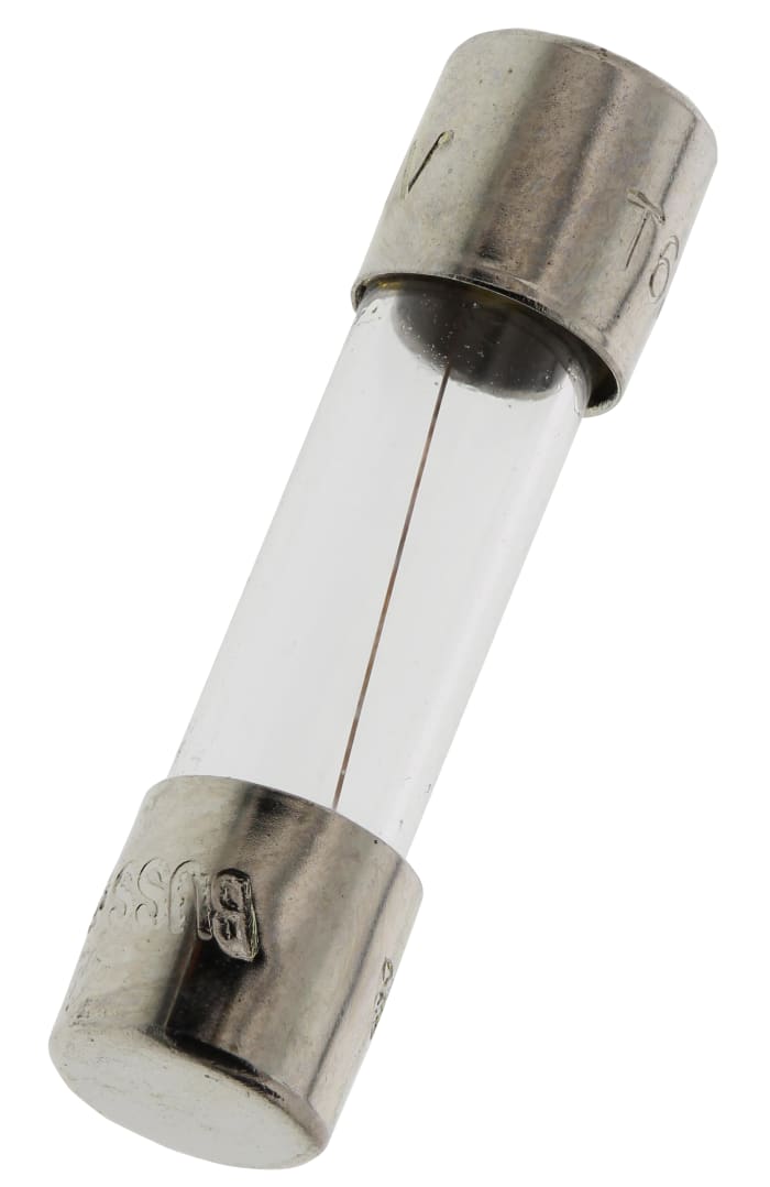 Eaton 630mA T Glass Cartridge Fuse, 5 x 20mm
