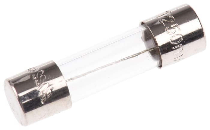 Eaton 250mA T Glass Cartridge Fuse, 5 x 20mm