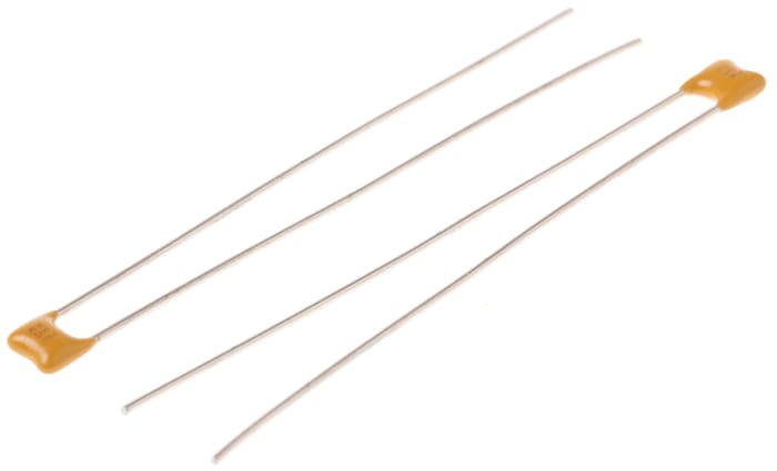 KYOCERA AVX 10nF MLCC, 50V dc V, ±10% , Through Hole