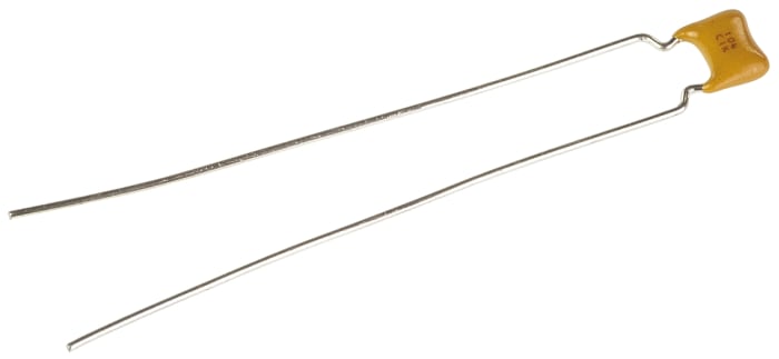 KYOCERA AVX 100nF Multilayer Ceramic Capacitor MLCC, 100V dc V, ±10% , Through Hole