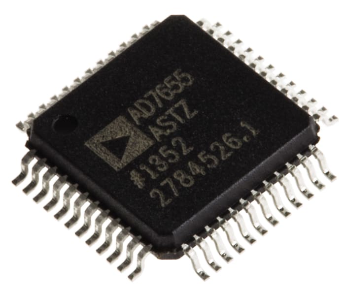 Analog Devices, Quad 16-bit- ADC 1000ksps, 48-Pin LQFP