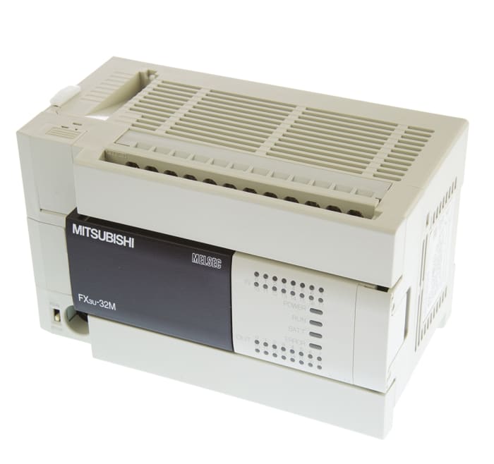 Mitsubishi Electric FX3U Series Logic Module, 100 → 240 V ac Supply, Relay Output, 16-Input, Sink, Source Input