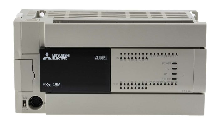 Mitsubishi Mantık Kontrolü, 24 x Giriş, 24 x Çıkış, 100 → 240 V ac , Logic Control Module