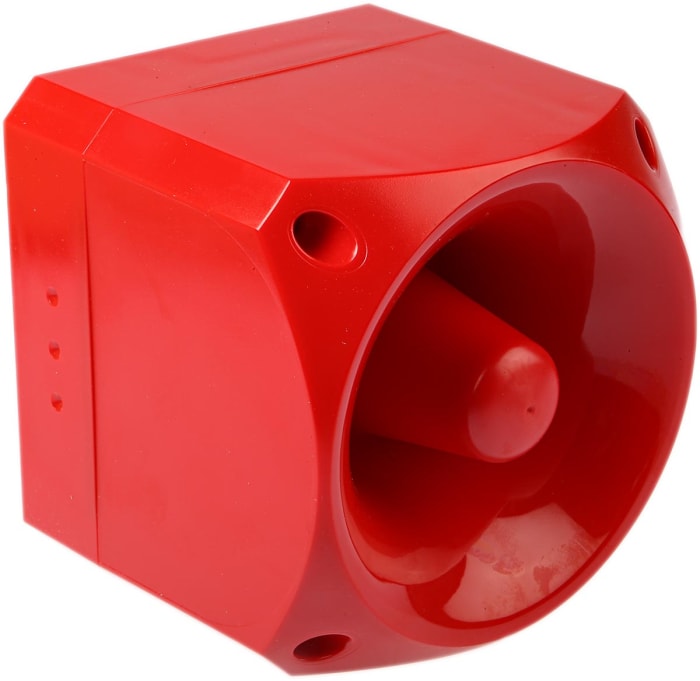 Klaxon Nexus 105 Series Surface Mount Electronic Sounder, 110/230V ac, 105dB at 1 m, IP66, AC, 50-Tone