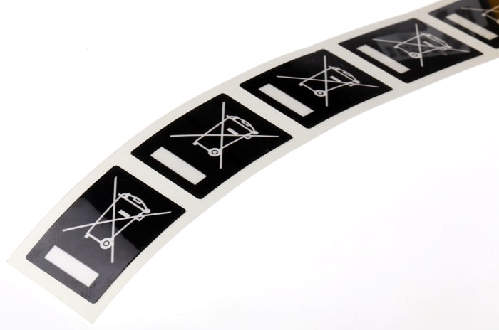 Brady Adhesive Pre-Printed Adhesive Label. Quantity: 500