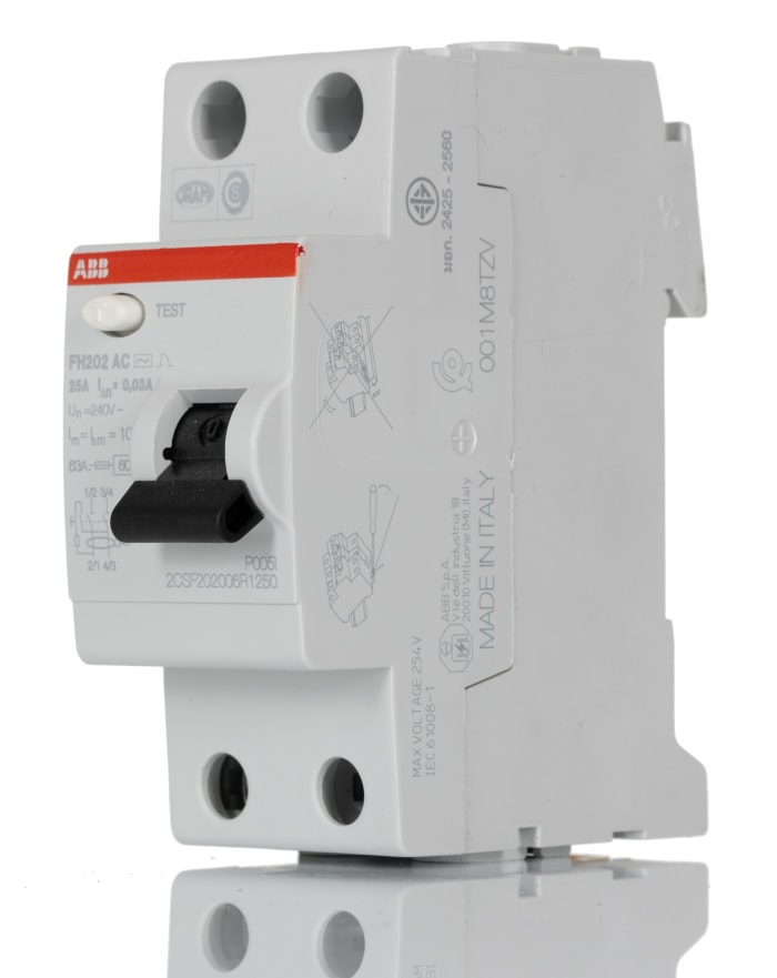 ABB 2CSF202006R1250 Бытовой выключатель тока