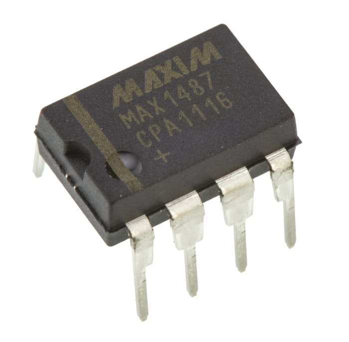 Maxim Integrated MAX1487CPA+, Line Transceiver, RS-422, RS-485, 5 V, 8-Pin PDIP