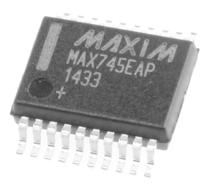 Maxim Integrated MAX745EAP+, Battery Charge Controller IC, 6 to 24 V 20-Pin, SSOP