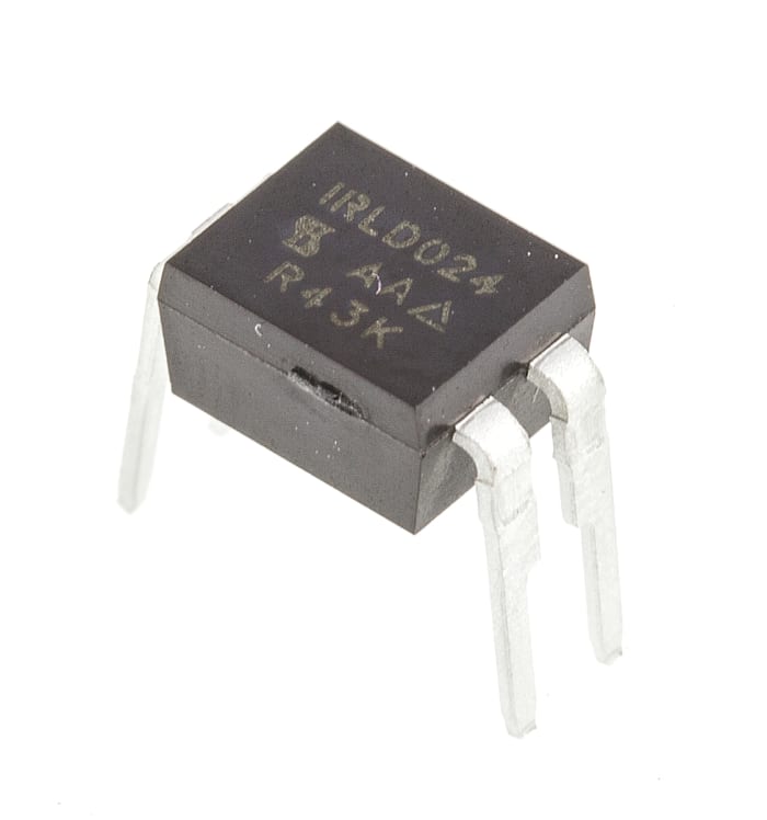 Vishay N-Channel MOSFET, 2.5 A, 60 V, 4-Pin HVMDIP IRLD024PBF