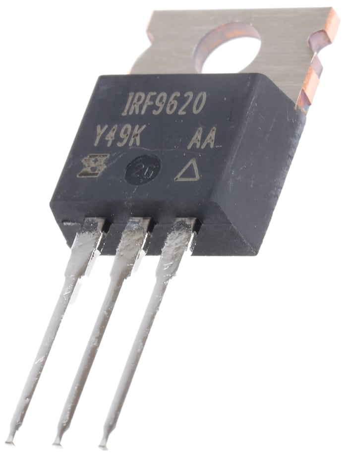 Vishay P-Channel MOSFET, 3.5 A, 200 V, 3-Pin TO-220AB IRF9620PBF