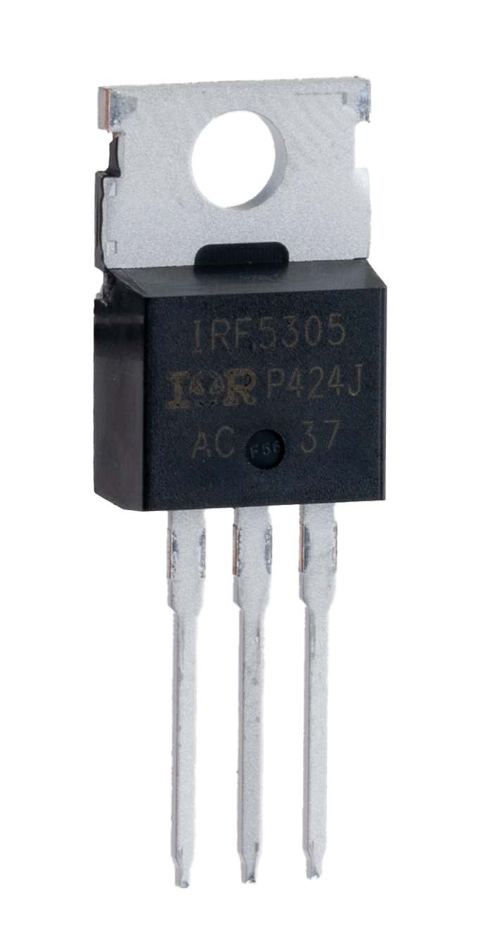 MOSFET Infineon IRF5305PBF, VDSS 55 V, ID 31 A, TO-220AB de 3 pines, , config. Simple