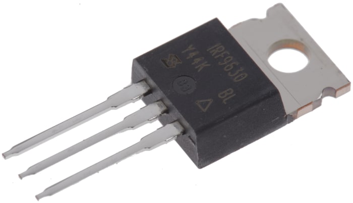 Vishay P-Channel MOSFET, 6.5 A, 200 V, 3-Pin TO-220AB IRF9630PBF