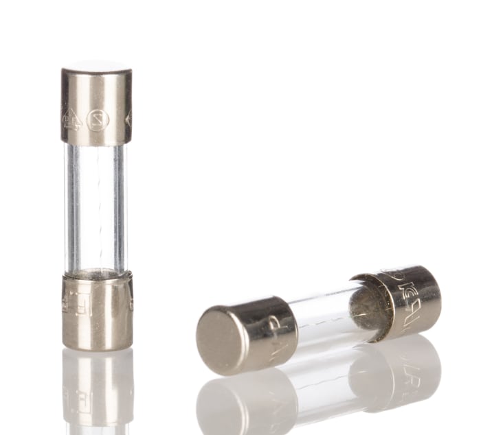 Fusible de cartucho de cristal Littelfuse, serie 213, 250V ac, 2A, 5 x 20mm, acción retardada