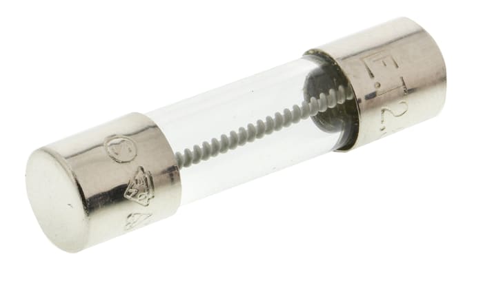 Fusible de cartucho de cristal Littelfuse, serie 213, 250V ac, 2.5A, 5 x 20mm, acción retardada