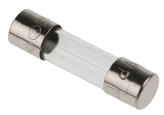 RS PRO 5A F Glass Cartridge Fuse, 5 x 20mm