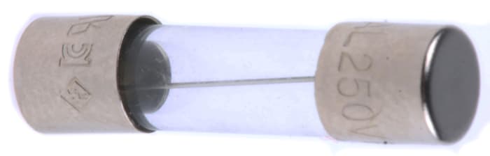 Littelfuse 8A F Glass Cartridge Fuse, 5 x 20mm