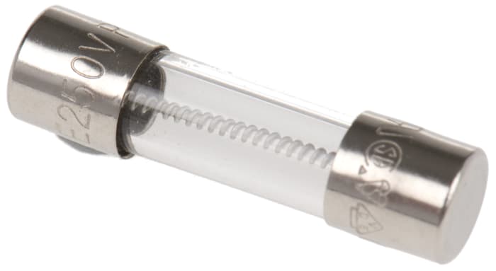 Fusible de cartucho de cristal Littelfuse, serie 219XA, 250V ac, 2.5A, 5 x 20mm, acción retardada