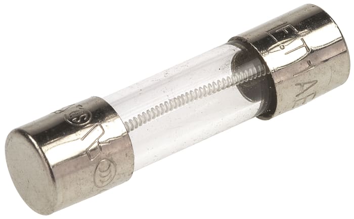 Fusible de cartucho de cristal Littelfuse, serie 219XA, 250V ac, 1A, 5 x 20mm, acción retardada