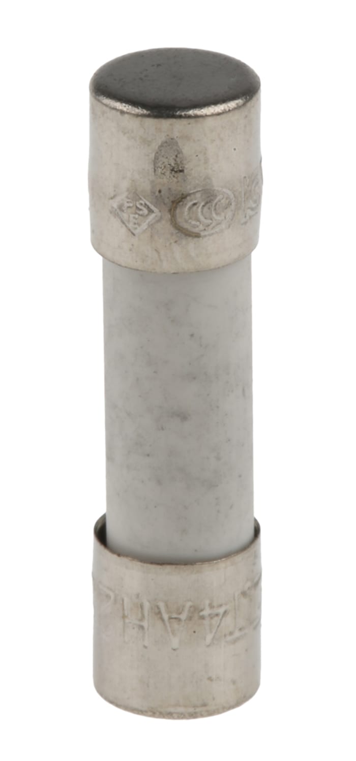 Fusible de cartucho cerámico Littelfuse, serie 215, 250V ac, 4A, 5 x 20mm, acción retardada
