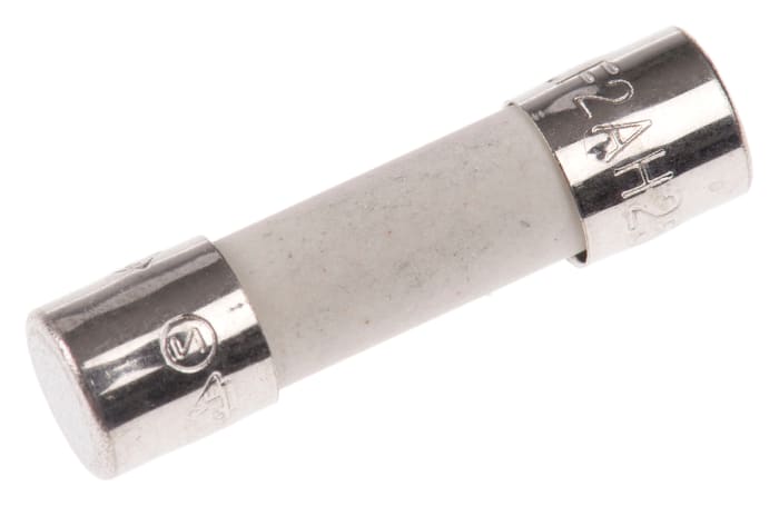 Fusible de cartucho cerámico Littelfuse, serie 216, 250V ac, 2A, 5 x 20mm, acción rápida