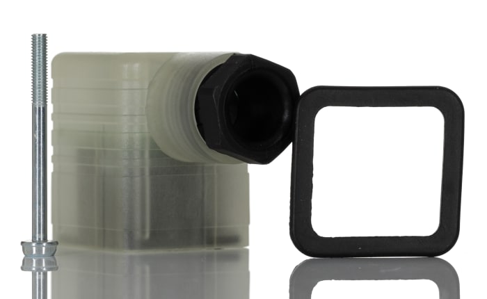 Hirschmann GDML 2P+E DIN 43650 A, Female Solenoid Valve Connector with Indicator Light, 250 V Voltage