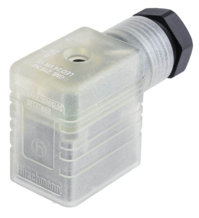 Connecteur pour électrovanne, Femelle, 2P+E, Montage type Screw Down 8A, 24 V, série GML, M16, IP65
