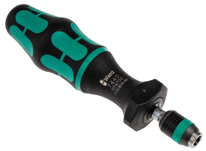 05074700001 Wera Wera Adjustable Hex Torque Screwdriver, 0.3 → 1.2Nm