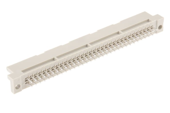 RS PRO 64 Way 2.54mm Pitch, Straight DIN 41612 Connector, Socket