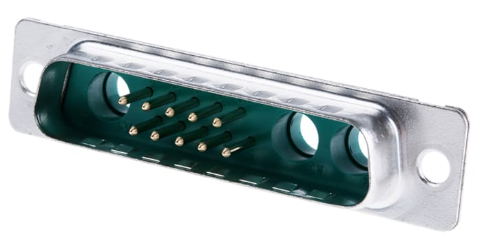 Amphenol Communications Solutions DW 13 Way Panel Mount D-sub Connector Plug