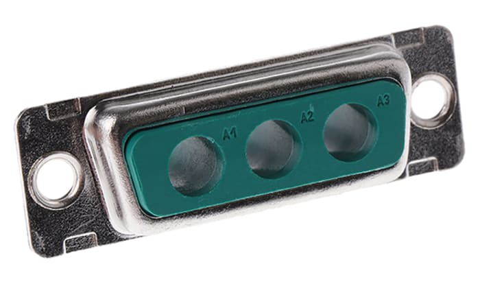 Amphenol Communications Solutions DW 3 (Power) Way Cable Mount D-sub Connector