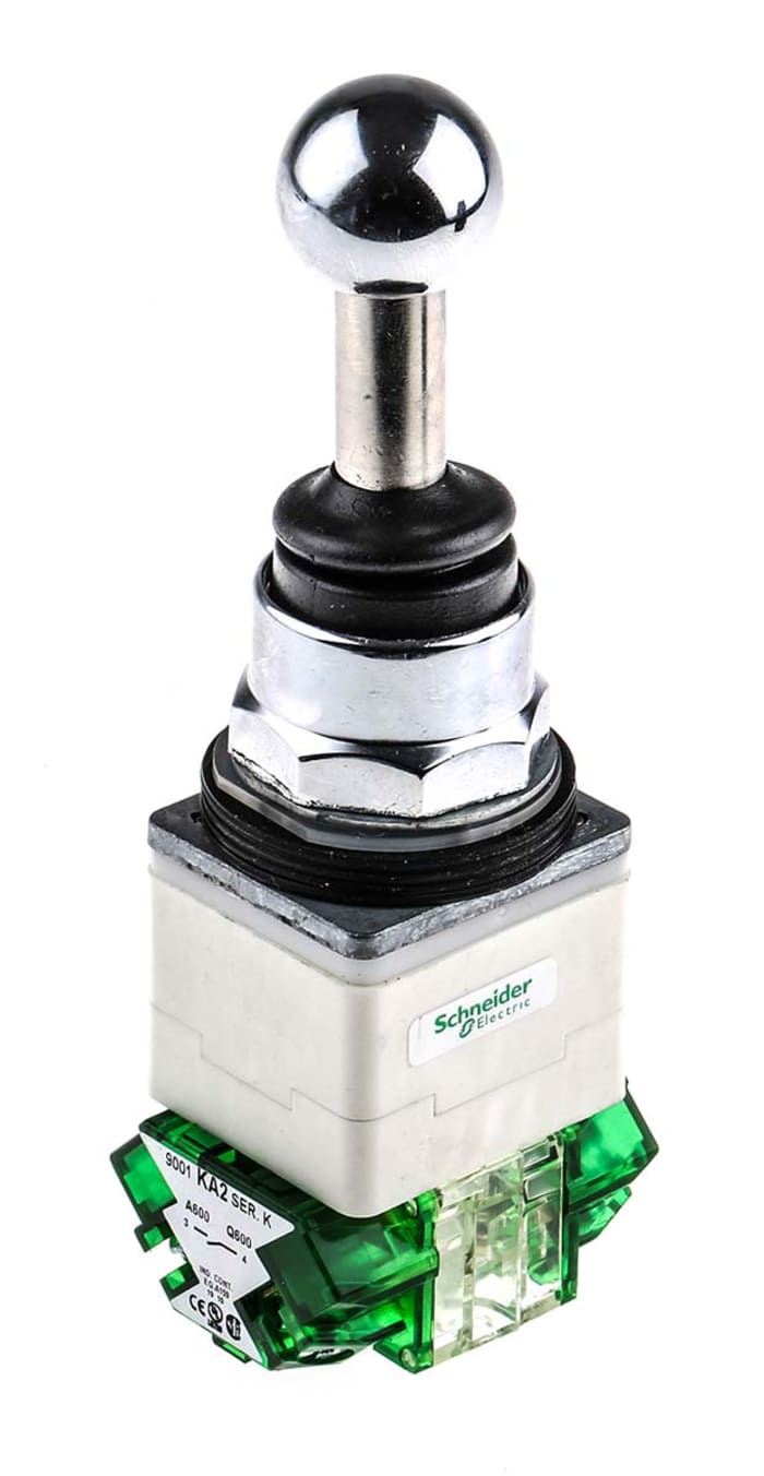 Schneider Electric 2-Axis Joystick Switch Lever, Slow Break, IP66
