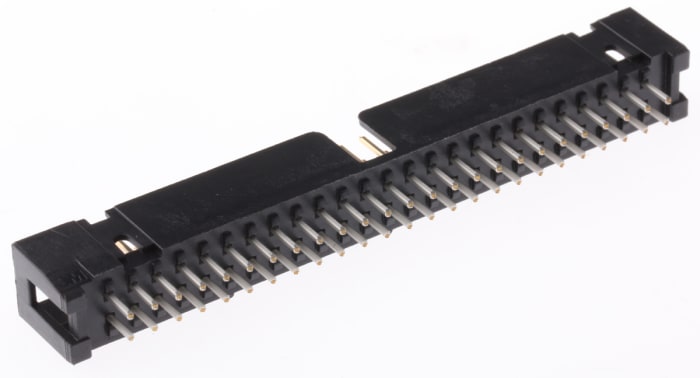 3M 2500 Series Straight Through Hole PCB Header, 50 Contact(s), 2.54mm Pitch, 2 Row(s), Shrouded
