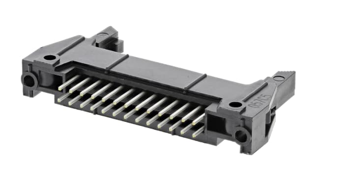 3M 3000 Series Straight Through Hole PCB Header, 26 Contact(s), 2.54mm Pitch, 2 Row(s), Shrouded