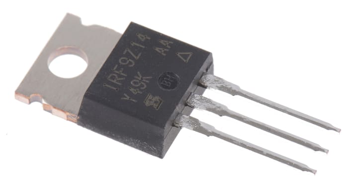 Vishay P-Channel MOSFET, 6.7 A, 60 V, 3-Pin TO-220AB IRF9Z14PBF
