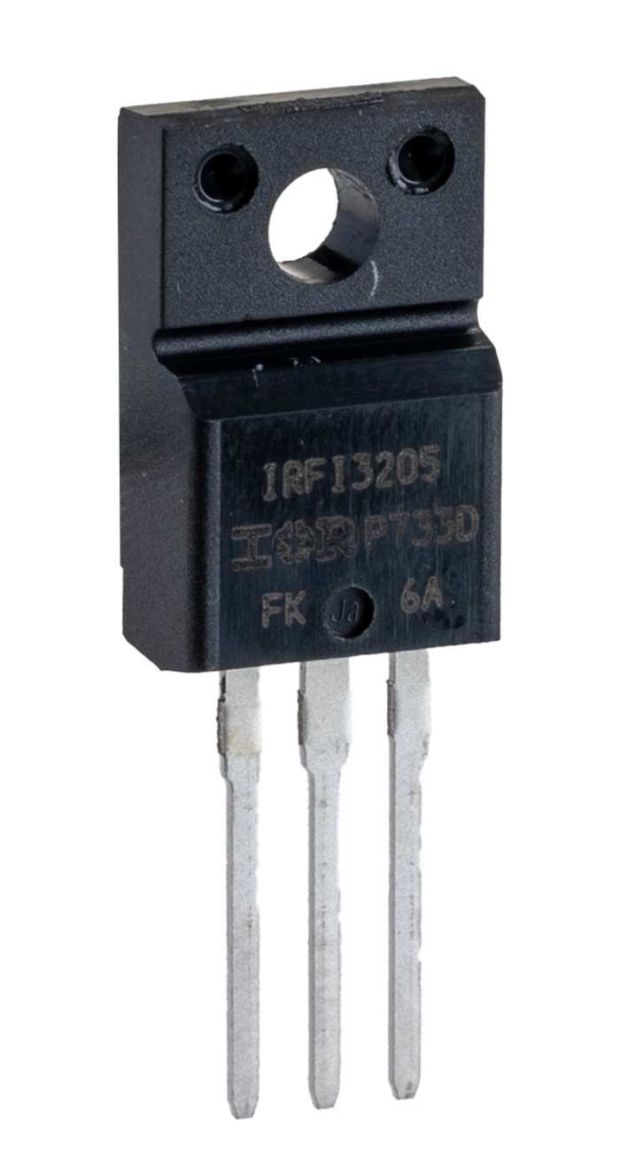 řada: HEXFETMOSFET IRFI3205PBF N-kanálový 64 A 55 V, TO-220, počet kolíků: 3 Jednoduchý Si