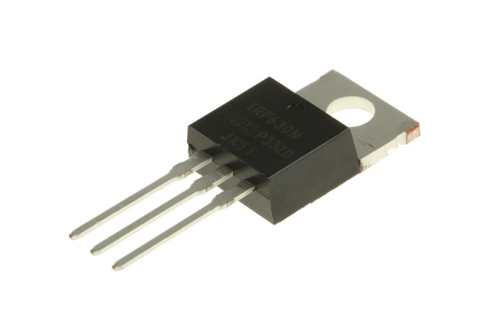řada: HEXFETMOSFET IRF630NPBF N-kanálový 9.3 A 200 V, TO-220AB, počet kolíků: 3 Jednoduchý Si