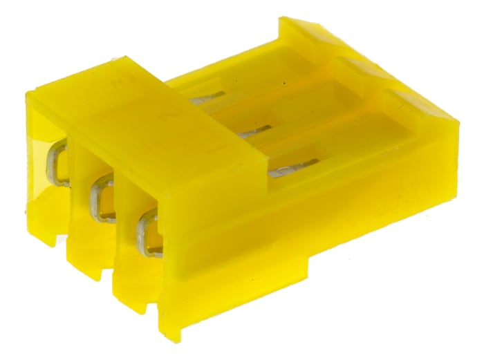 Conector IDC hembra TE Connectivity serie MTA-156 de 3 vías, paso 3.96mm, 1 fila, Montaje de Cable