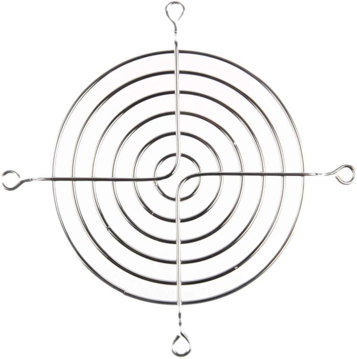 Rejilla para ventilador de 92mm Sunon de Acerol, dim. ext. 92 x 92mm, dist. entre ejes 83mm