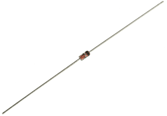 Nexperia, 2.7V Zener Diode 5% 500 mW Through Hole 2-Pin DO-35