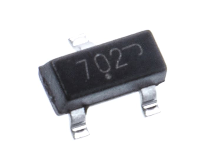 MOSFET onsemi canal N, SOT-23 115 mA 60 V, 3 broches