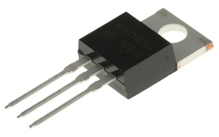 onsemi MJE15028G NPN Transistor, 8 A, 120 V, 3-Pin TO-220AB