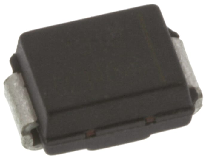 Diodo, MBRS1100T3G, Rectificador Schottky, 2A, 100V Barrera Schottky, DO-214AA (SMB), 2-Pines 750mV